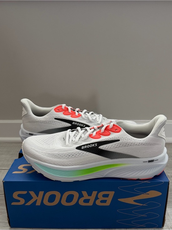 Brooks Other - Brooks Ghost 17 “White/Pink Clay/Gecko”